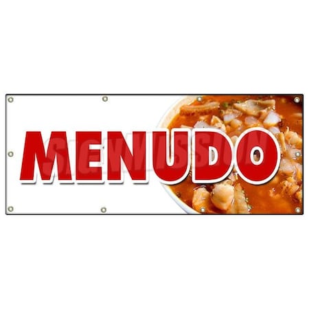Signmission MENUDO BANNER SIGN traditional mexican soup pancita stew tortillas hot B-96 Menudo